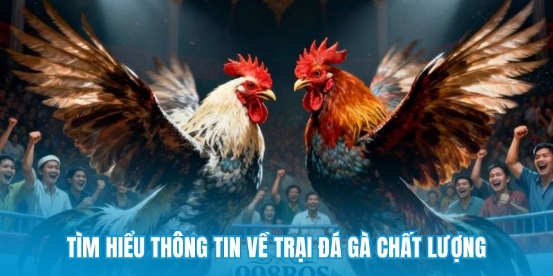 Tìm hiểu thông tin về trại đá gà chất lượng